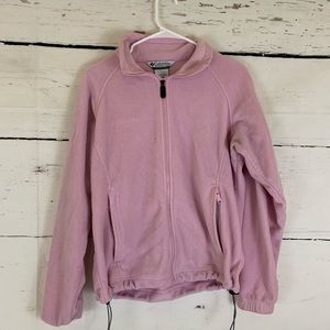 Women’s Columbia pink zip up